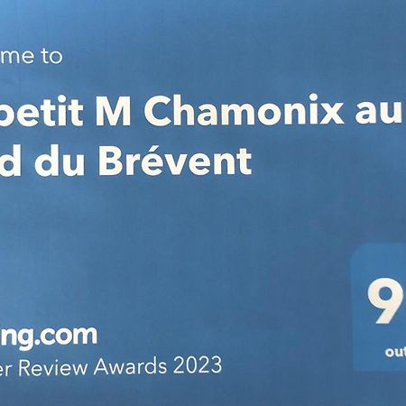 Le Petit M Chamonix Au Pied Du Brevent Apartman Kültér fotó
